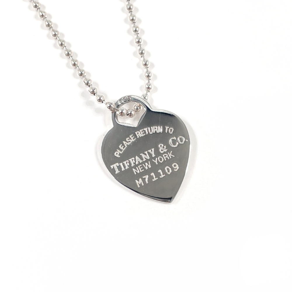 TIFFANY & CO. Silver Heart Necklace